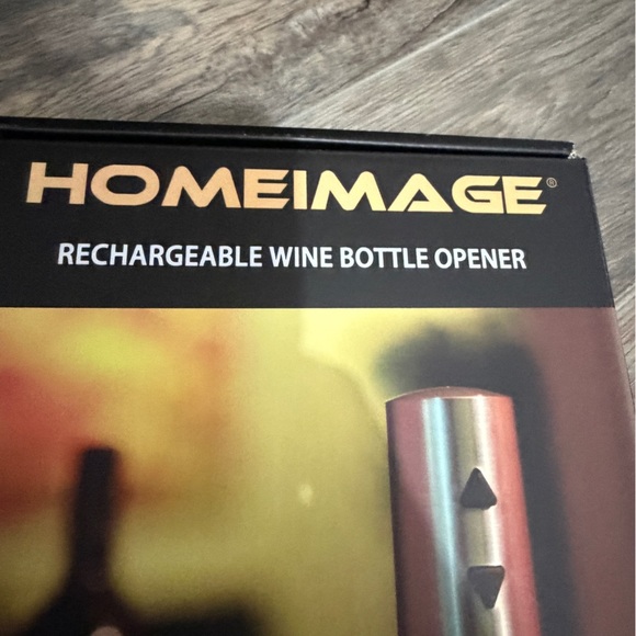 Homeiage Rechargeable Wine Bottle Opener New - Picture 3 of 6